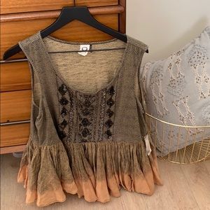 Akemi + Kin XL Beaded Peplum